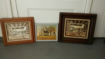 H. HARGROVE SERIOGRAPH PAINTINGS