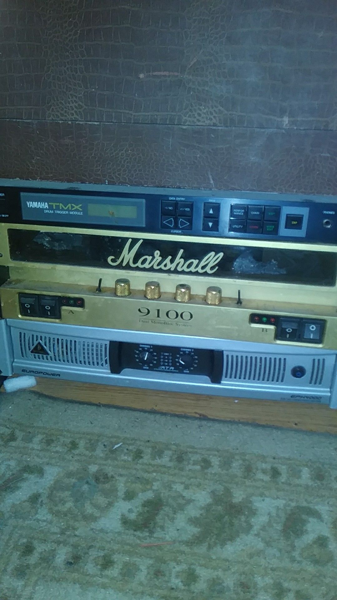 Marshall 9100 Tube Rack Mount Power Amp