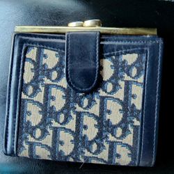 *AUTHENITIC*Christian Dior Vintage Monogram Wallet