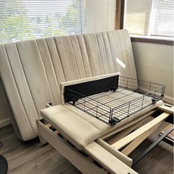 Twin bed & twin Bed Frame With Drawer