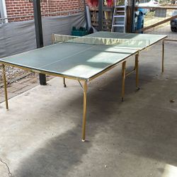 Ping Pong Table. 