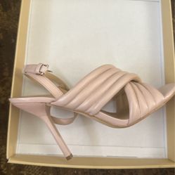 Michael Kors Royce Sandals Leather 7M Brand New Untouched In Original Box