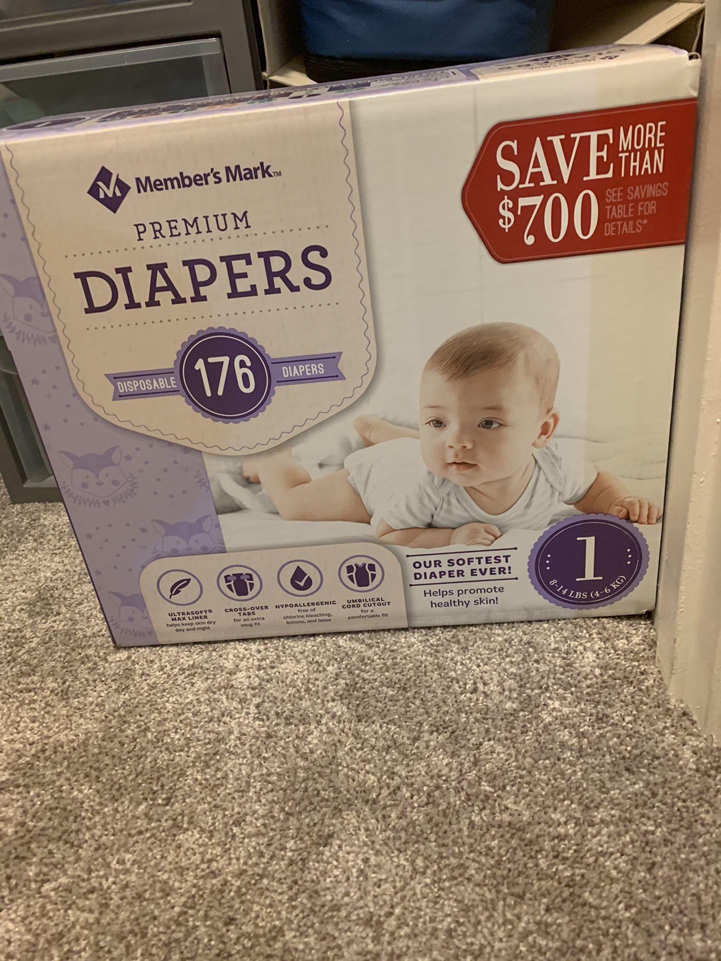 Diaper size 1