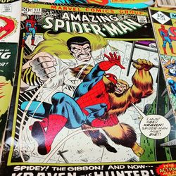 Vintage Comic Books 60s &70s Amazing Spiderman # 174 &  Issue 111 &3 Marvel Team Up Issue #1  #10Featuring Spider Man 28 In Total All 100$