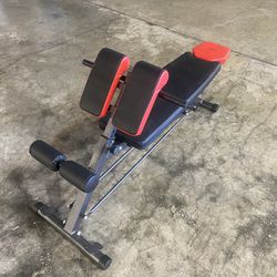Exercise Bench w/ Weights