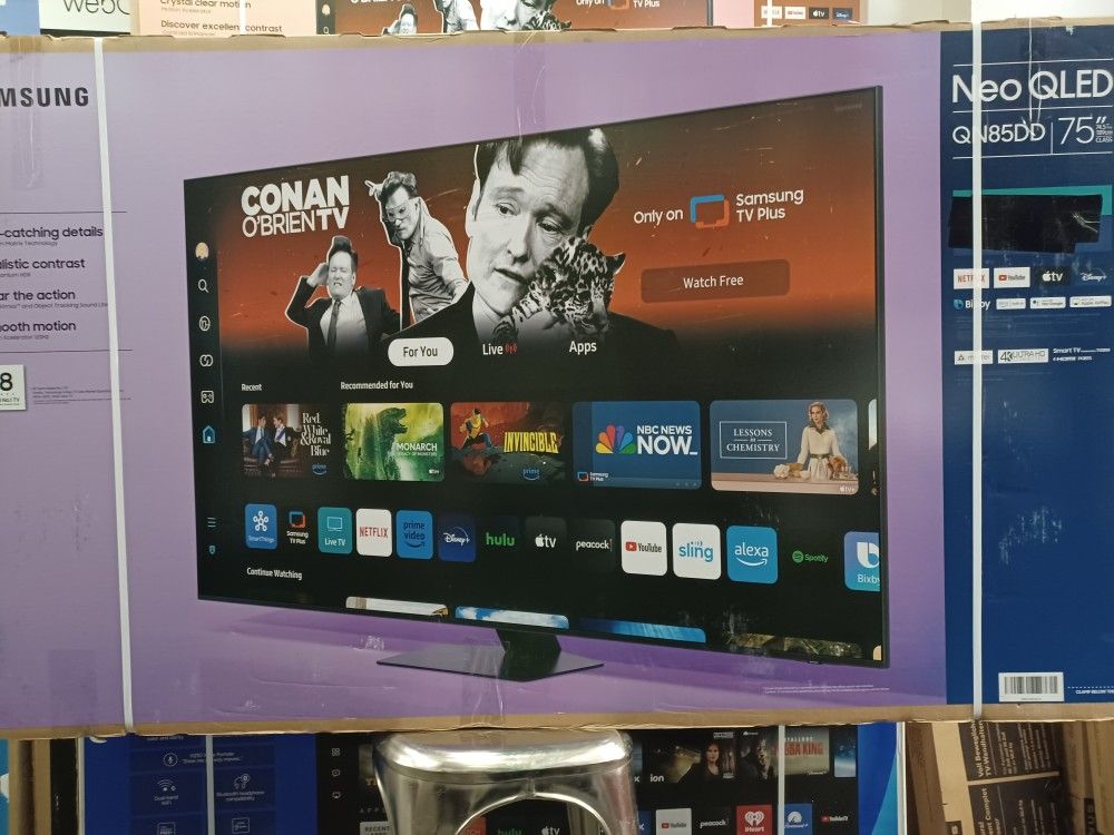 Best Deals. 75" Screen Neo QLED SMART 4K ULTRA HDTV BY SAMSUNG. Qn85DD. Original Box SEALED
