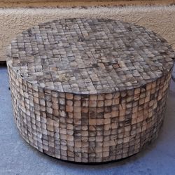 Coconut Shell Coffee Table