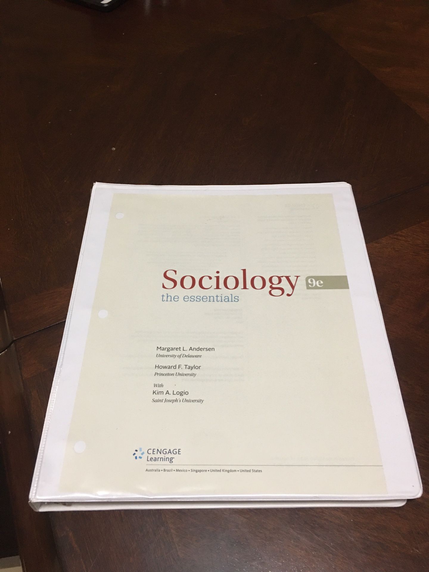 sociology 9e the essentials