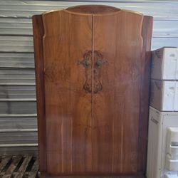 Vintage His And Her Armoires