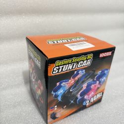 New Gesture Sensing RC Stunt Car with Lights Music, Hand Gesture Remote Control Car 360° Spins Double Side Controlled RC Car Birthday Gifts Toys for 6