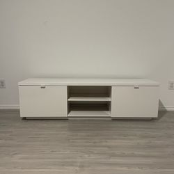 Ikea TV Stand White