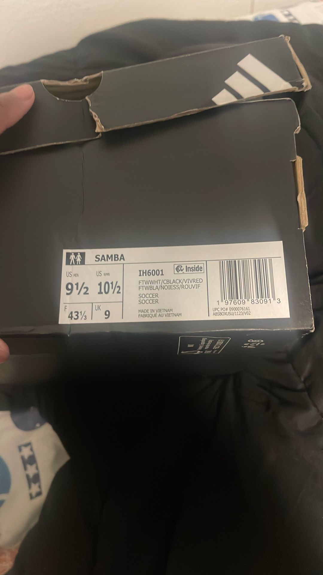 Adidas Sambas Size 91/2 