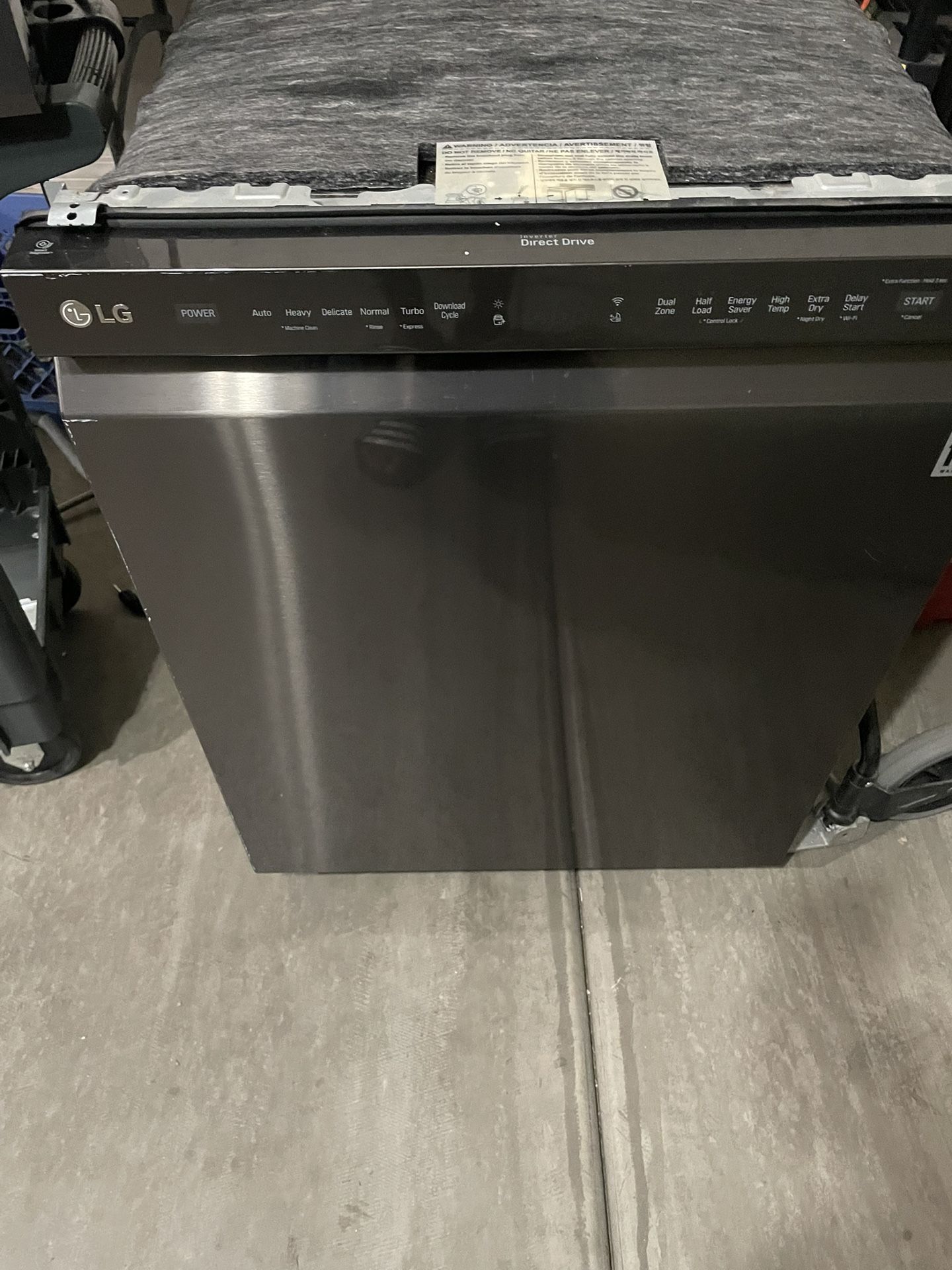 LG dishwasher microwave