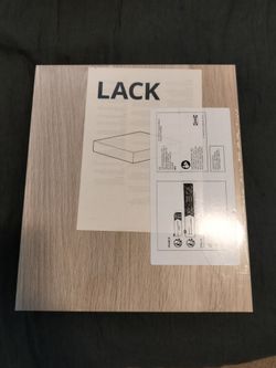 5 Ikea LACK shelves