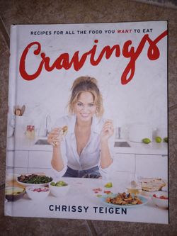 Cravings: Recipes for All the Food You Want to Eat by Chrissy Teigen
Hardcover cookbook by Chrissy Teigen