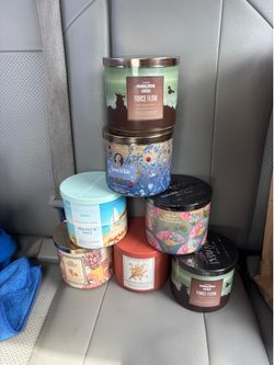Bath and body candles