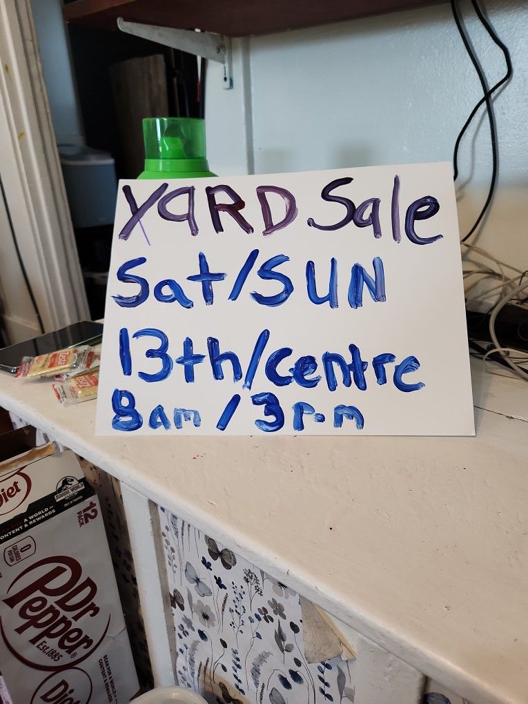 Yard Sale
