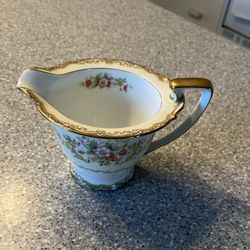 Noritake M Japan Floral Gold Trim 