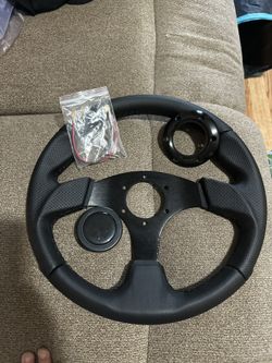 Classic Microfiber Leather Steering Wheel