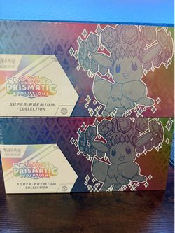 Pokémon Prismatic Evolution Super Premium collection