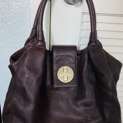 Preowned Kate Spade Bexley Stevie Hobo Bag Purse - Chocolate Brown