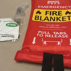 Brave Hero. Fire Blanket. 