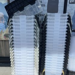 12 Gallons Storage Containers $8 Each Clear H
