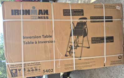 Ironman Gravity Inversion Table