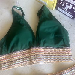 Two piece blooming jelly swimsuit