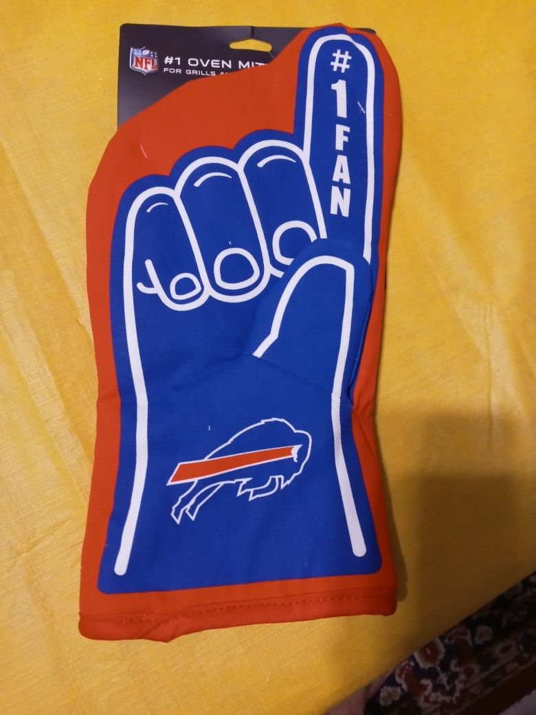 #1 Buffalo Bills Oven Mitt for Grills and Ovens