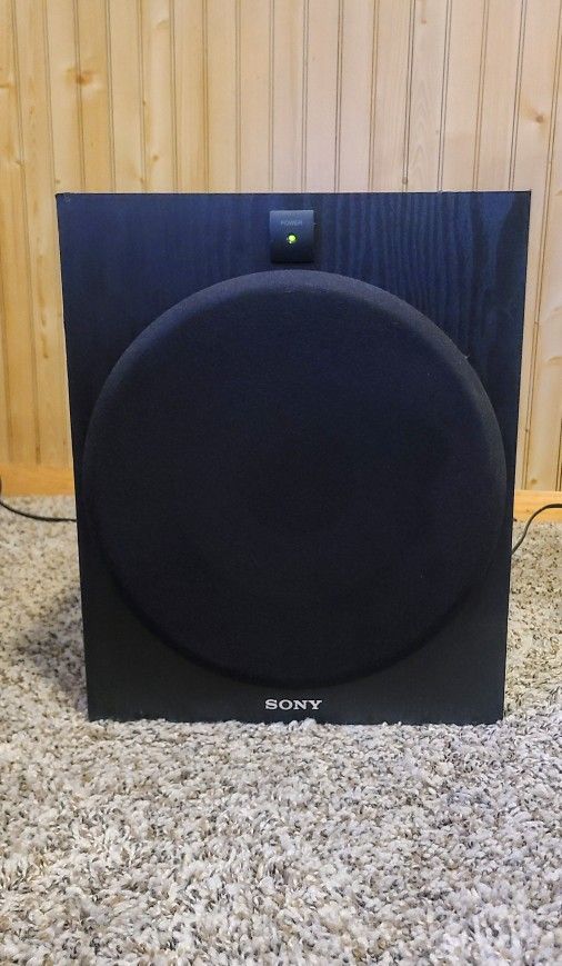 SONY 10" 120watt Powered Subwoofer