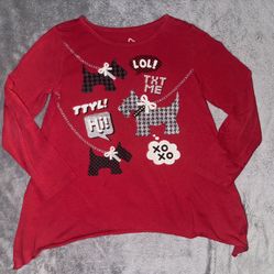 6x Girls Long Sleeve Shirt