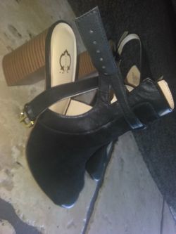 Strappy Suede leather Wedges