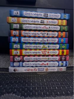Diary of a wimpy kid book collection!