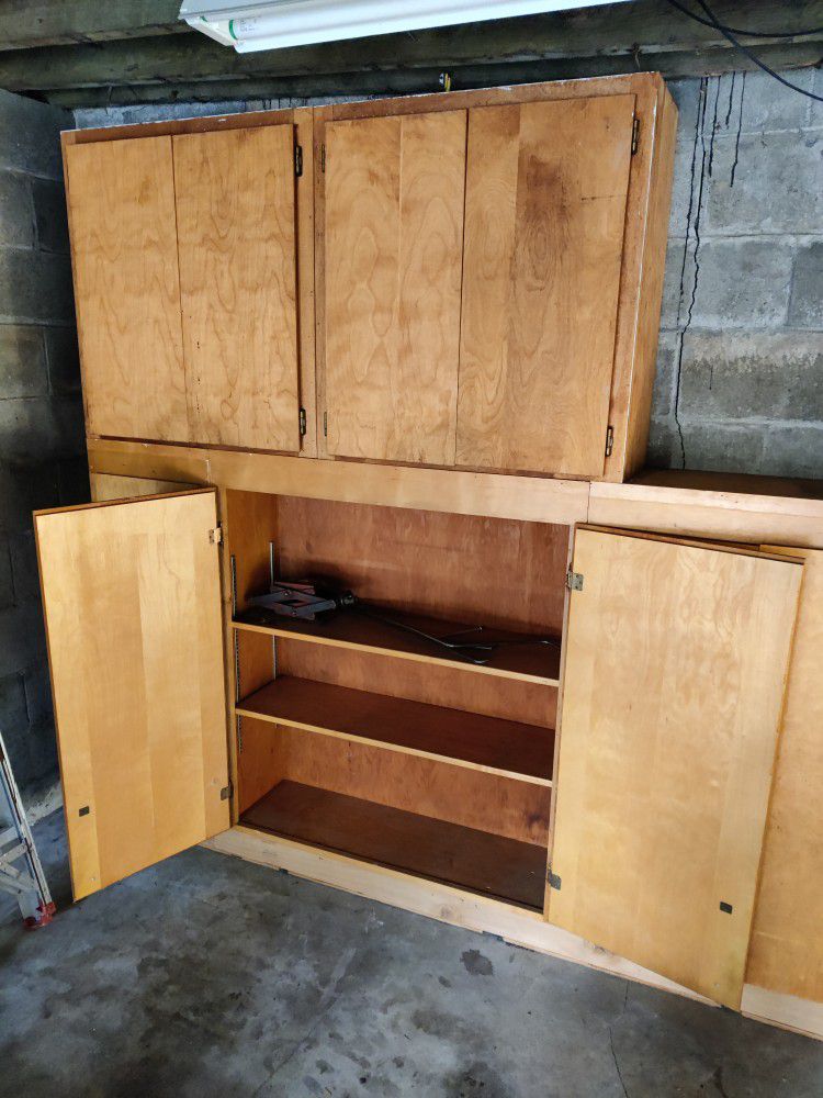 Wooden Tool Cabinet