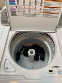 WHIRLPOOL 3.5 cu ft HIG EFFICIENCY H TOP LOAD WASHING MACHINE