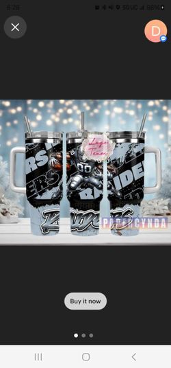Raiders 40 Oz Tumblers