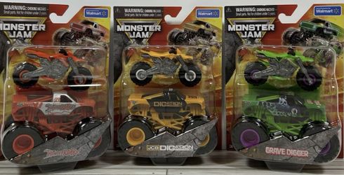 Monster Jam Truck Set