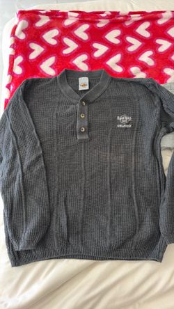 MEN’S HARD ROCK ORLANDO VINTAGE RETRO 90’s CARDIGAN SWEATSHIRT SIZE LARGE
