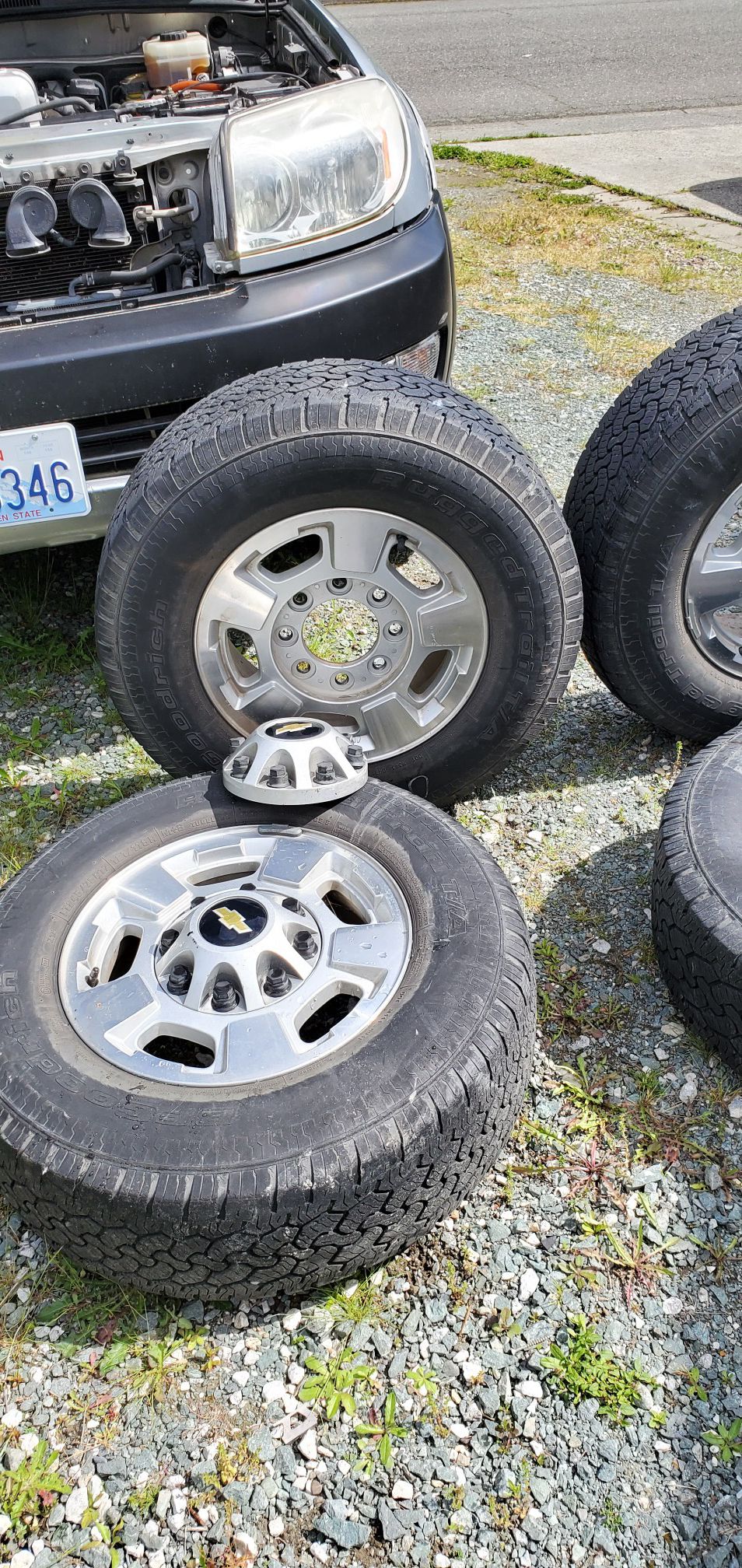 OEM Chevy silverado wheels 8×180 r17