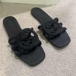 Black Sandals 