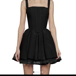 Dollskill - Corset Black Dress (Medium)
