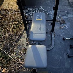 Sturdy workout bench