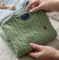 Polo Ralph Lauren kids' cable-knit sweater4T