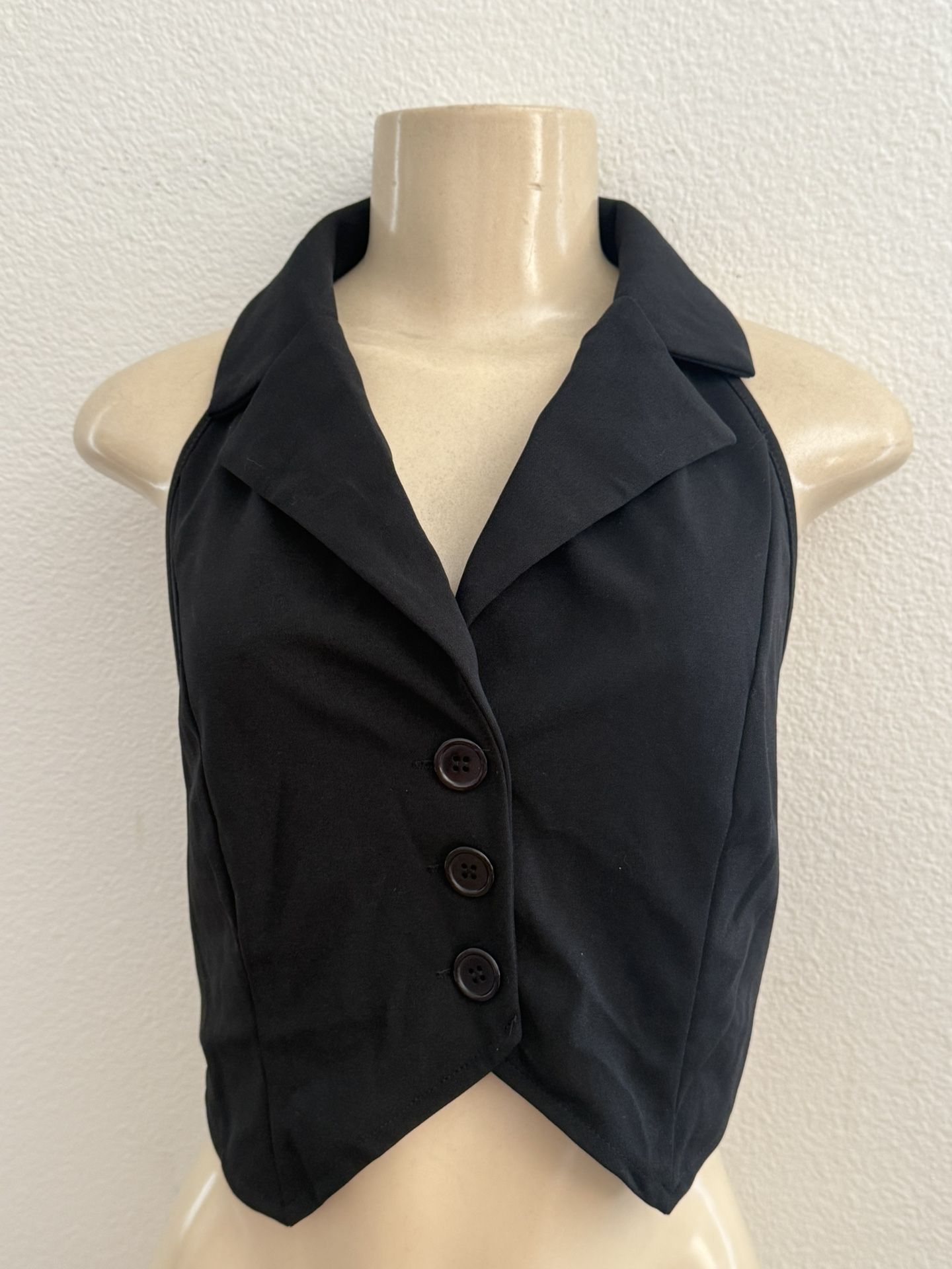 Black Vest - Size Large