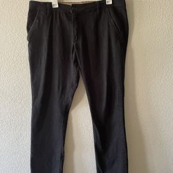G FRIED-DENIM Mens pants size 36x30 slim color black 