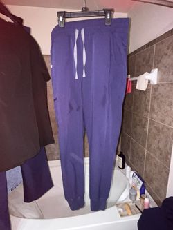 Scrub Pants Medium figs Jogger Style Tapered Leg