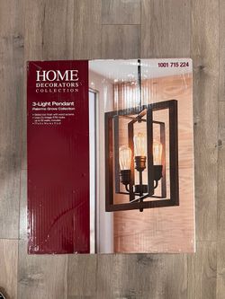 3 Light Pendant Chandelier 