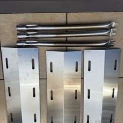 BBQ Parts. Burner Tubes. Heat Plate Tents. 