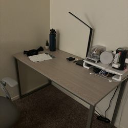 Desk -Beige (47 Inches Wide